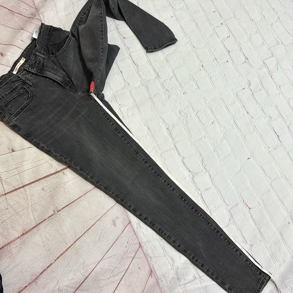 Levi’s 721 Women’s high rise skinny stretchy jeans in charcoal grey size 28 EuC - Picture 14 of 15